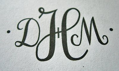 Computer generated monogram