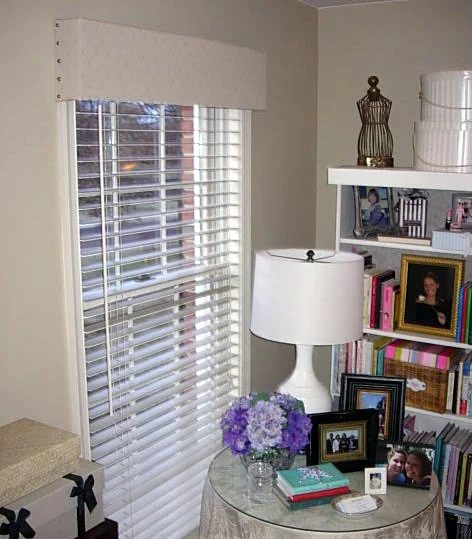 Recycled Cardboard Window Cornice Valance
