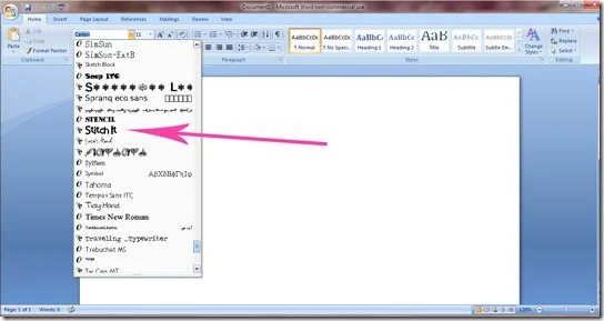 How to install a font