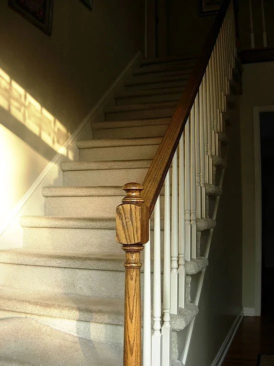 DIY: Carpet to Hardwood Staircase Makeover