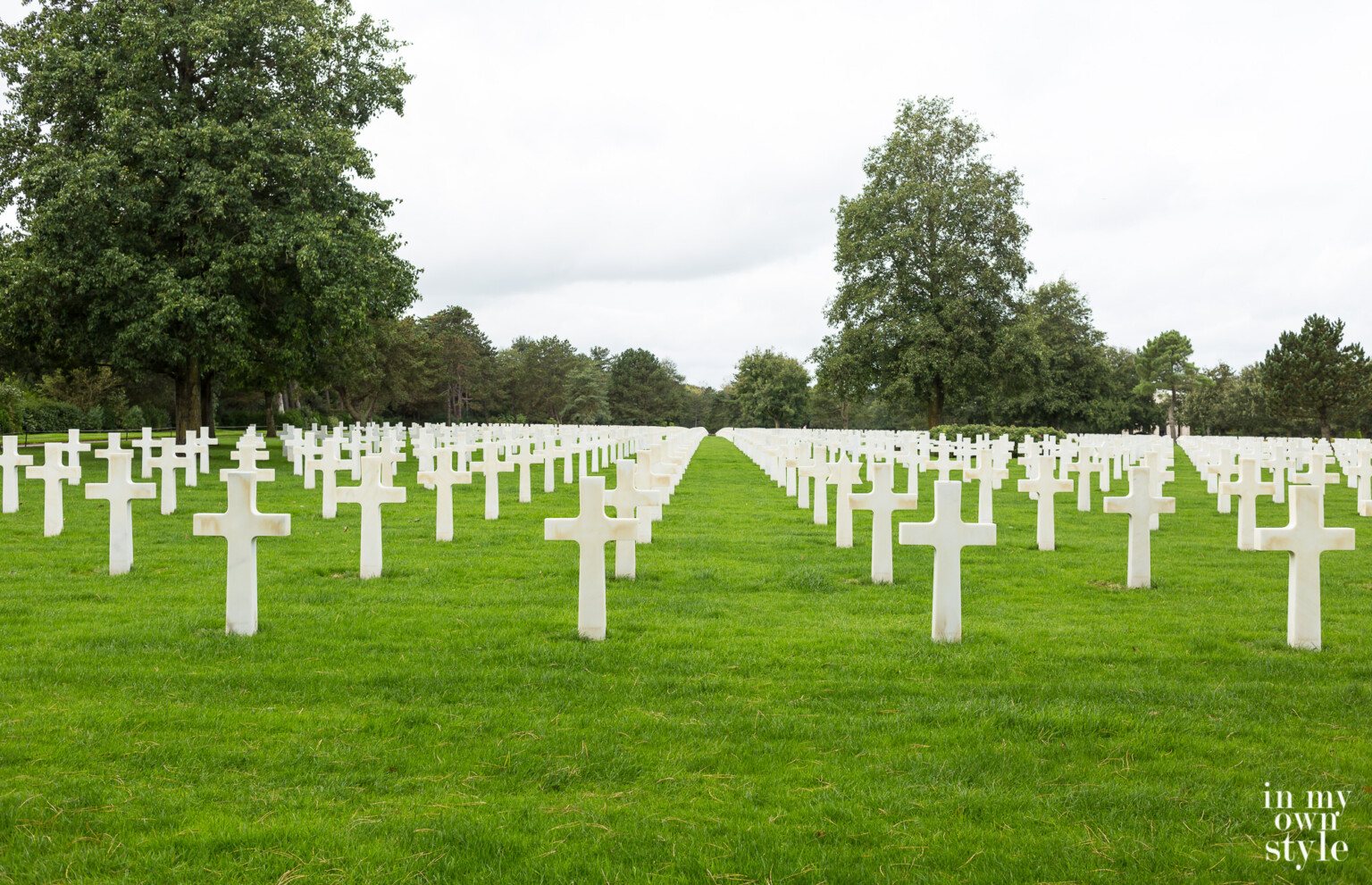 Cemetery at US Normandy Beaches