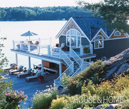 Lake house living