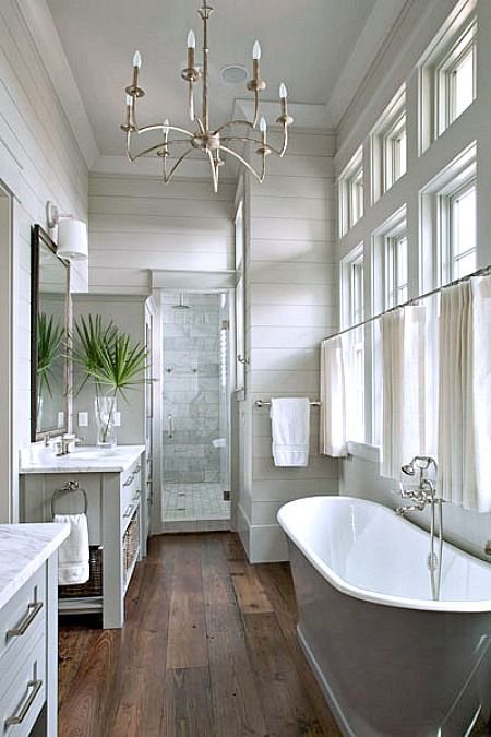Dark hardwood flooring