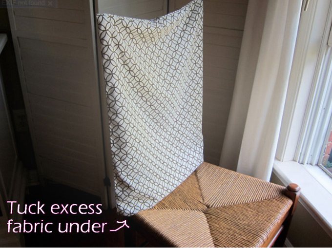 No-Sew-decor-for-dining-chairs