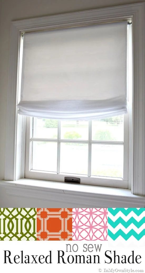 No-Sew-Relaxed-Roman-Shades-made-using-a-vinyl-roller-shade