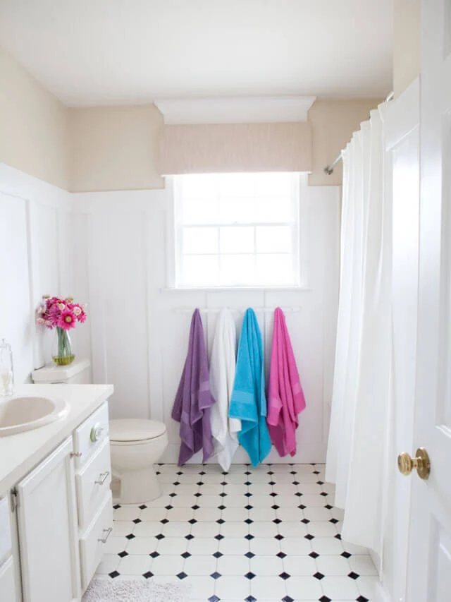 Quick and Easy No Sew Box Style Window Valance