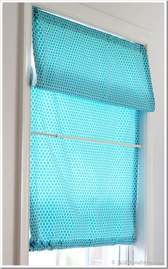 How to make a no-sew Roman Window Shade