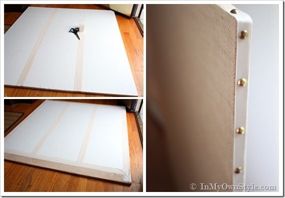 How to make a oversize large memo board for an office.