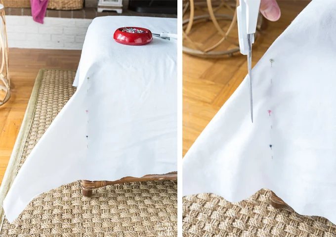 How-to-make-a-pom-pom-ottoman-cover-fit-corners