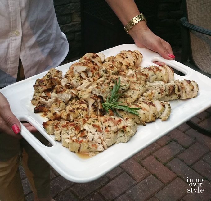 Lemon Herb Encrusted Chicken recipe