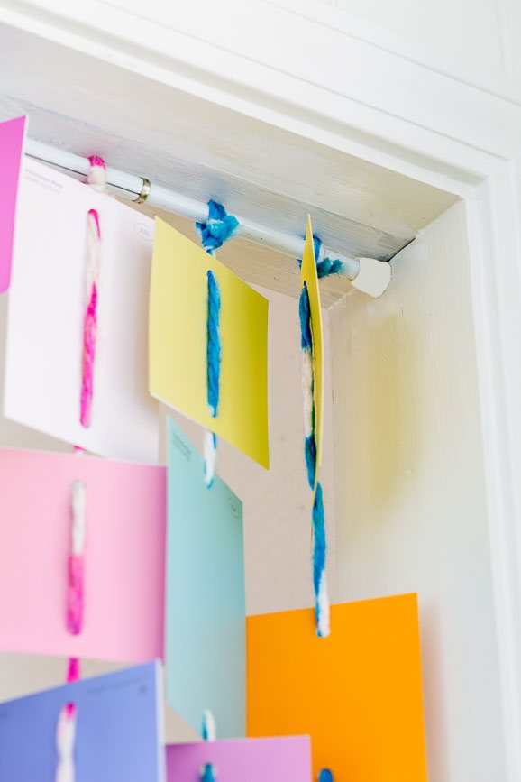 paint chips art and creative reuse ideas for paint chip swatches