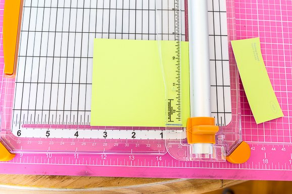 Paint chip craft ideas