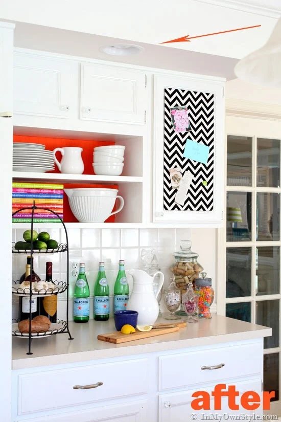 Kitchen-Decorating-Ideas-Paint Recessed Lights