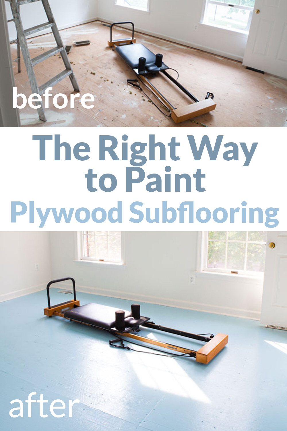 How to Paint Plywood Subflooring