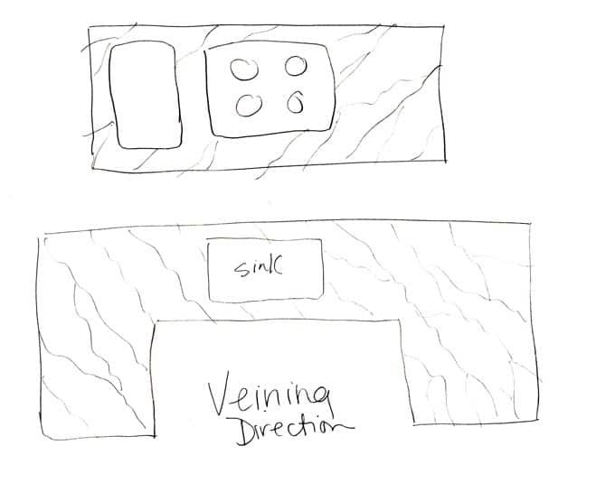 How to paint faux marble and veining
