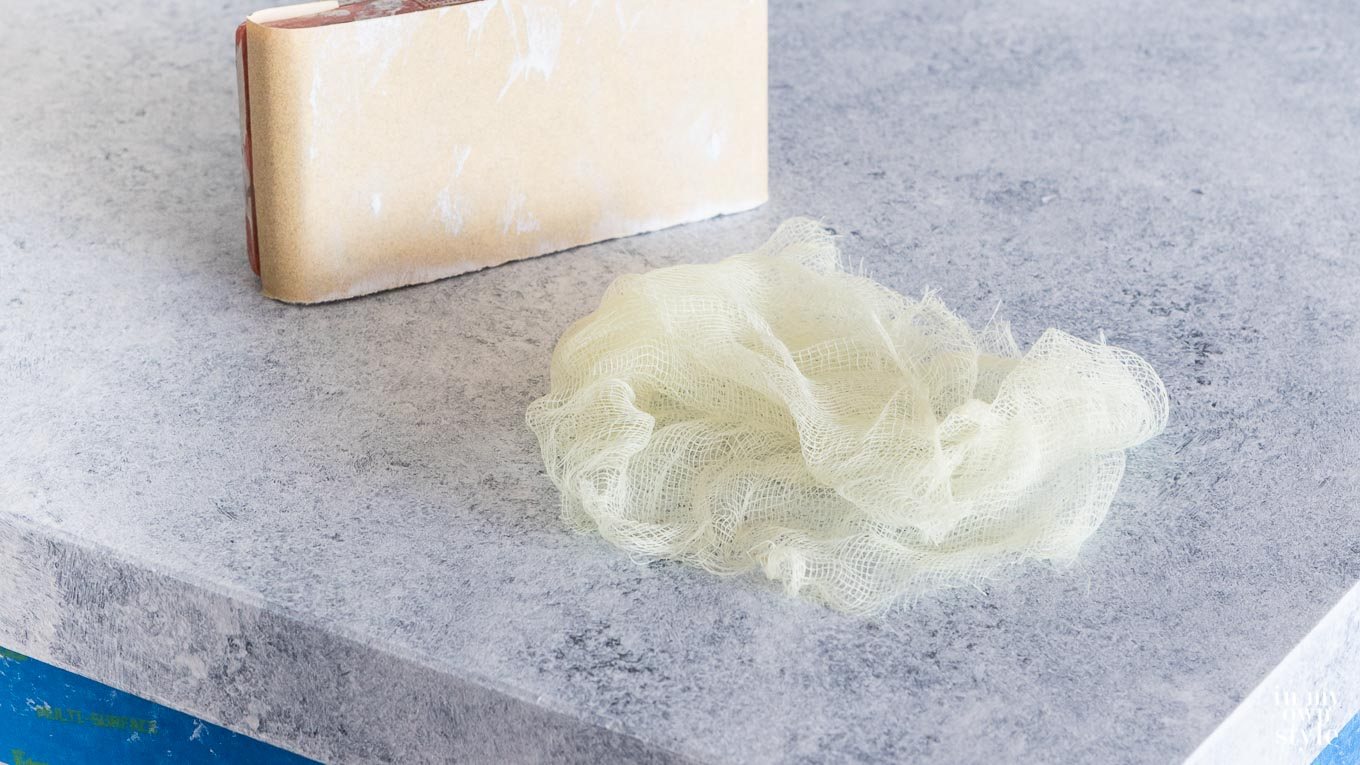Countertop painting technique