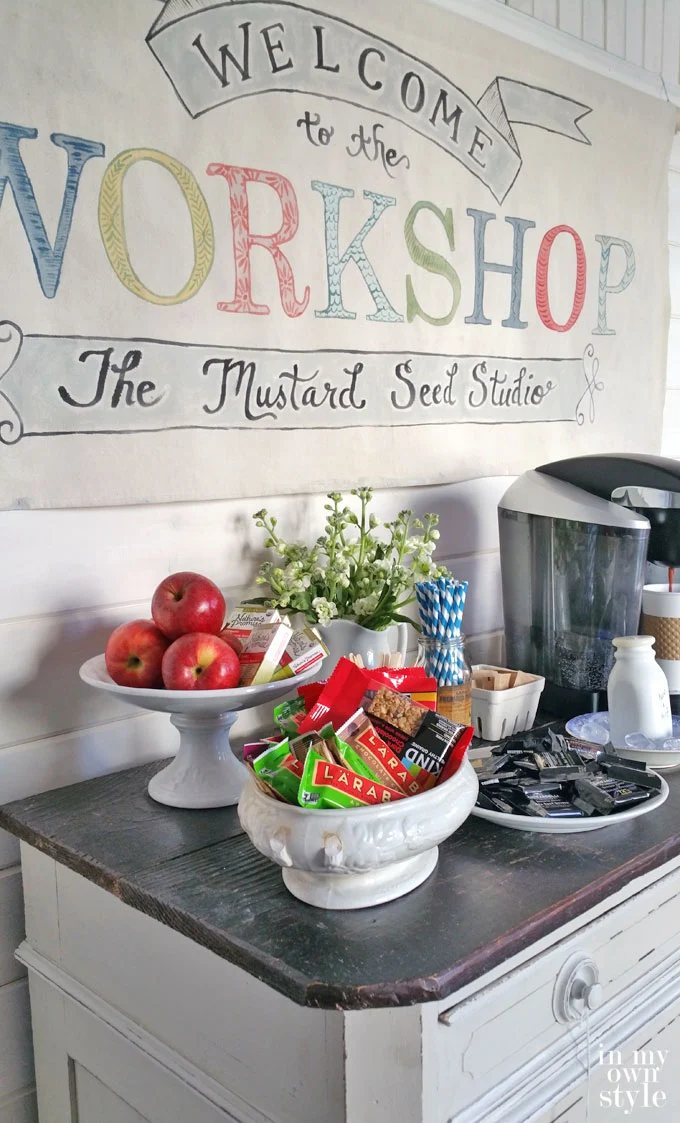 Painting With Miss Mustard Seed Milk Paint