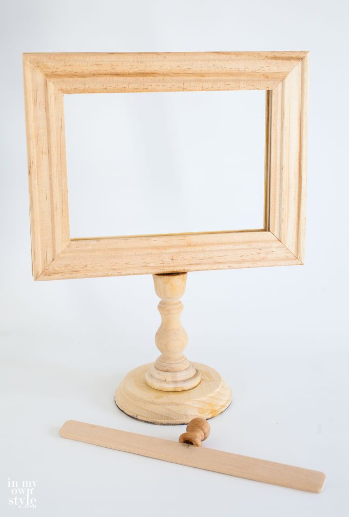 Favorite-Recipe-photo-frame-holder-before-paint