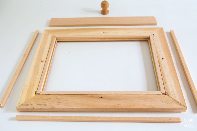 Layout-of-how-to-make-a-glass-on-both-sides-photo-frame