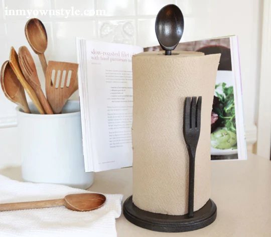 Pottery Barn Knock off Cucina Paper Towel Holder
