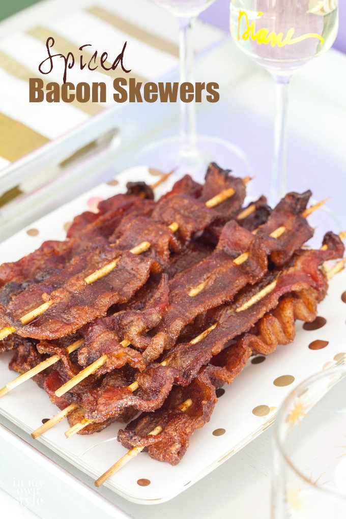 Spiced Bacon Skewers