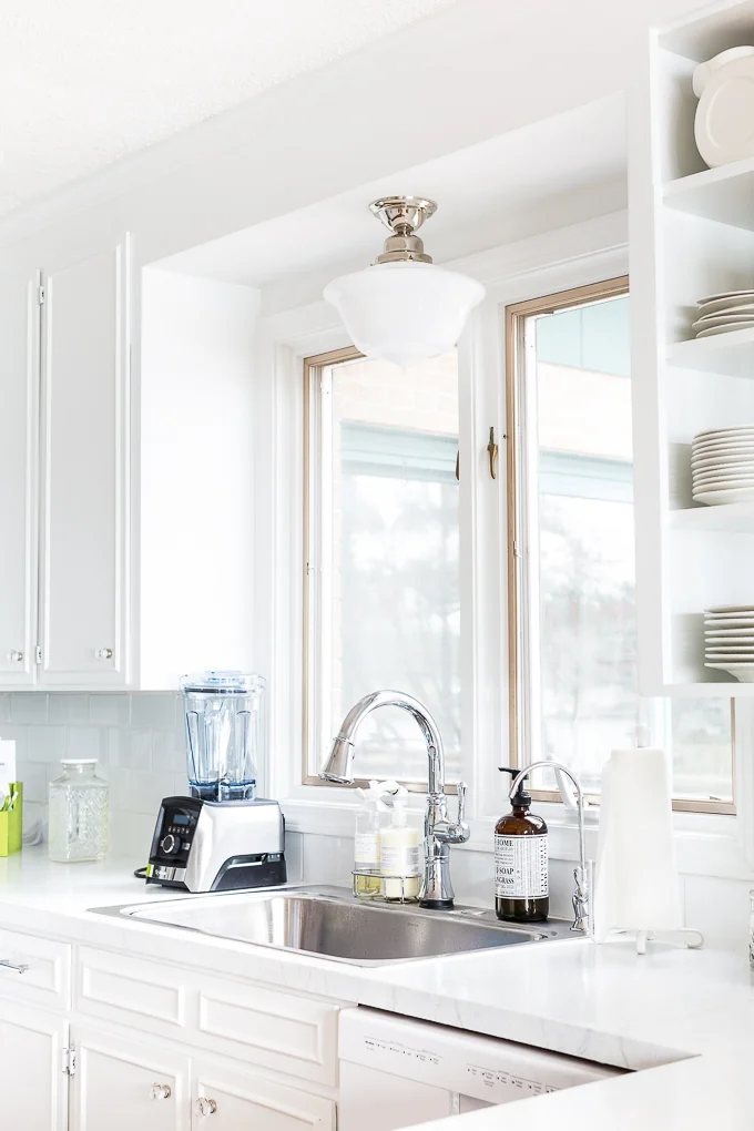 schoolhouse kitchen light fixture