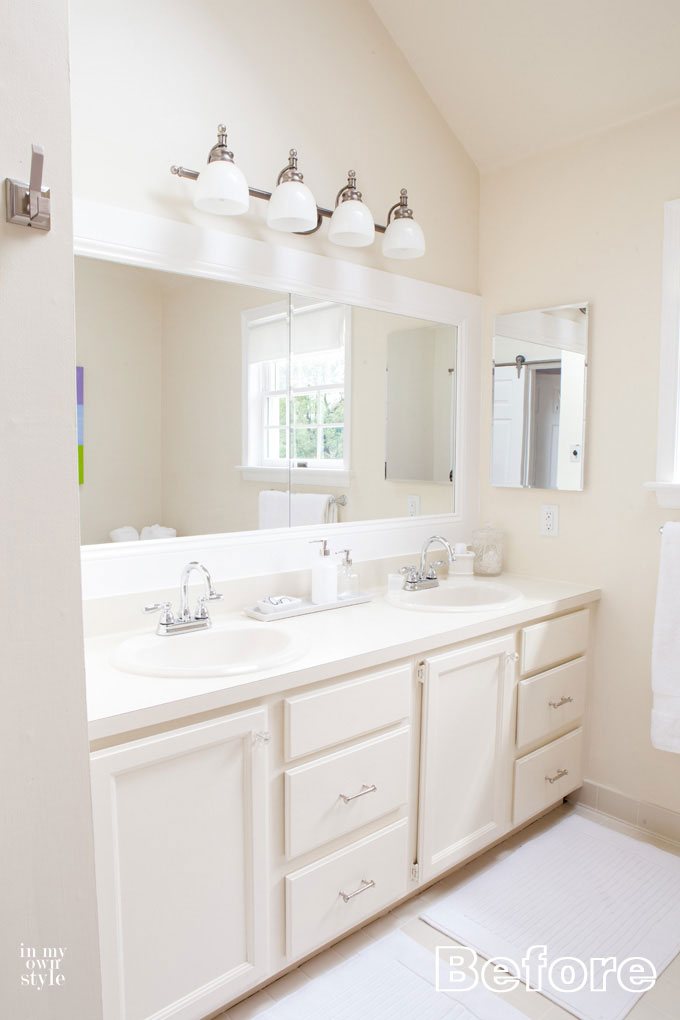 $8 Bathroom Cabinet Feet