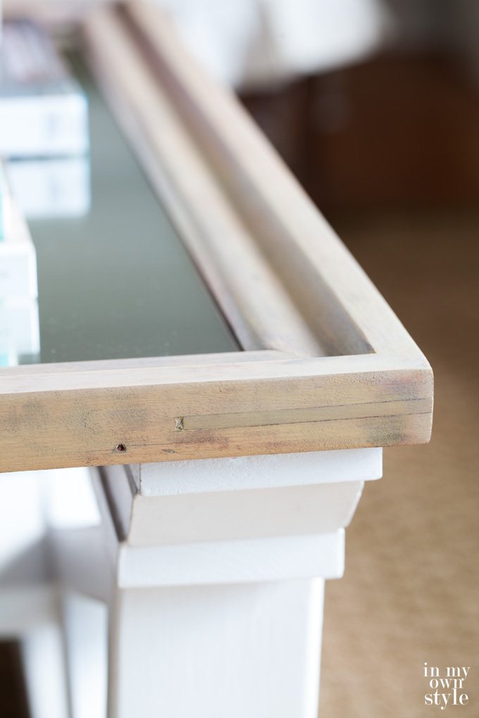 Driftwood finish wood stain