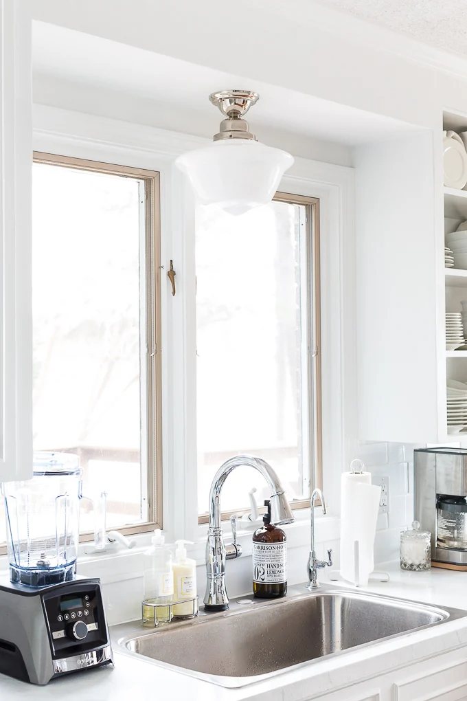 schoolhouse kitchen lighting fixture