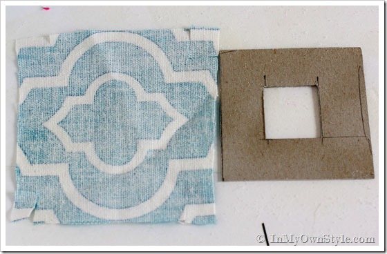 Handmade Christmas ornament Fabric-Photo-Tutorial