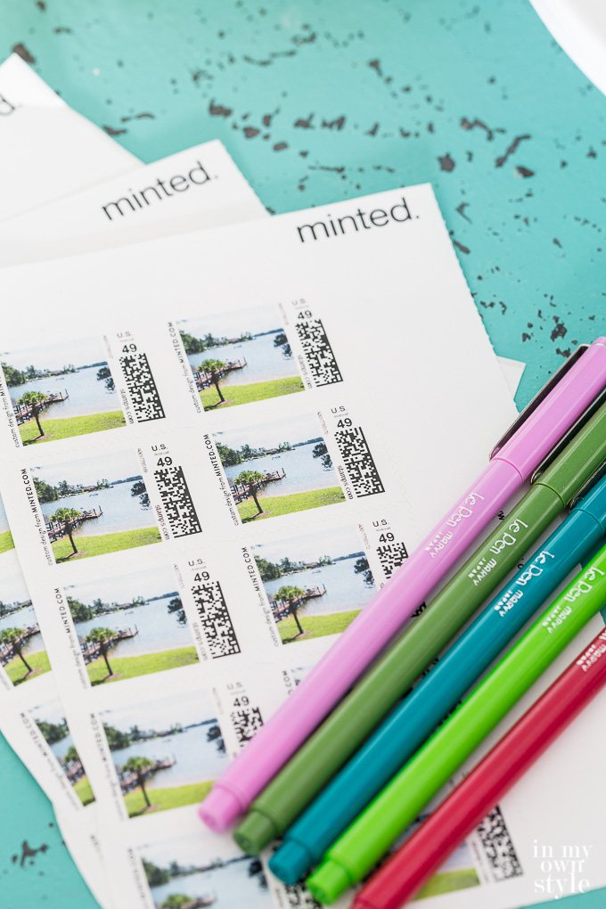 Customized Photo stamps from Minted
