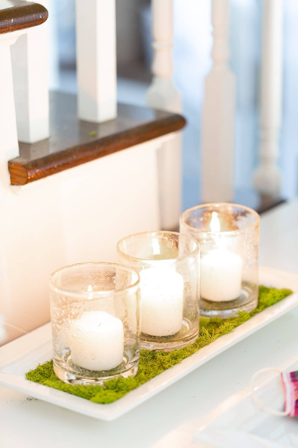 Spring Candle Tray DIY