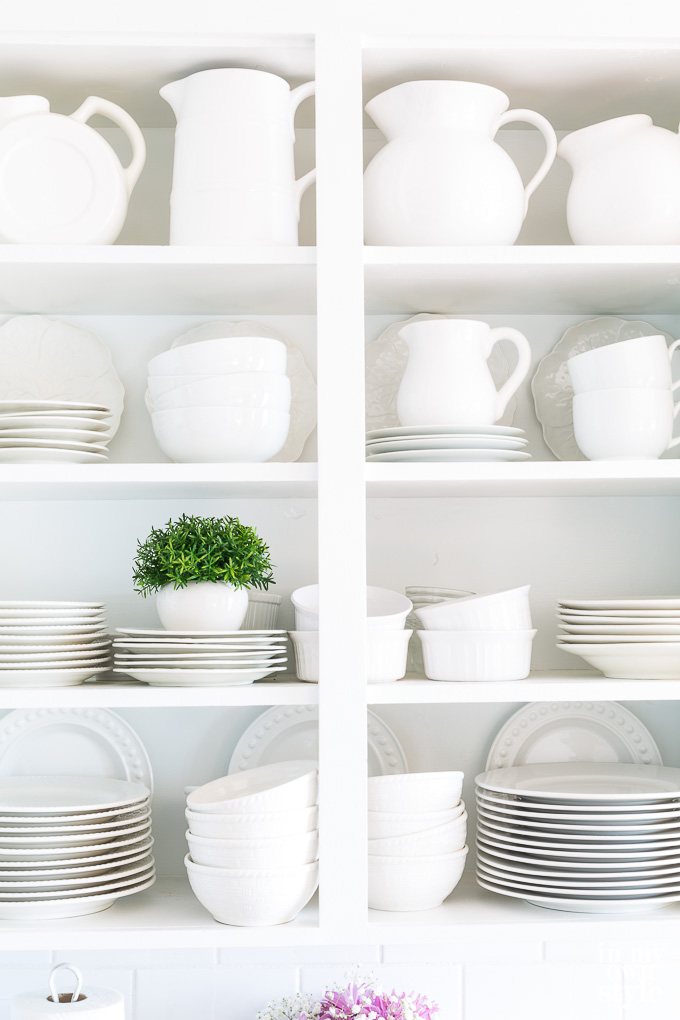 Spring Kitchen Counter Decorating ideas