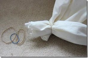 How to Puddle a Drape & Rosette Pillow