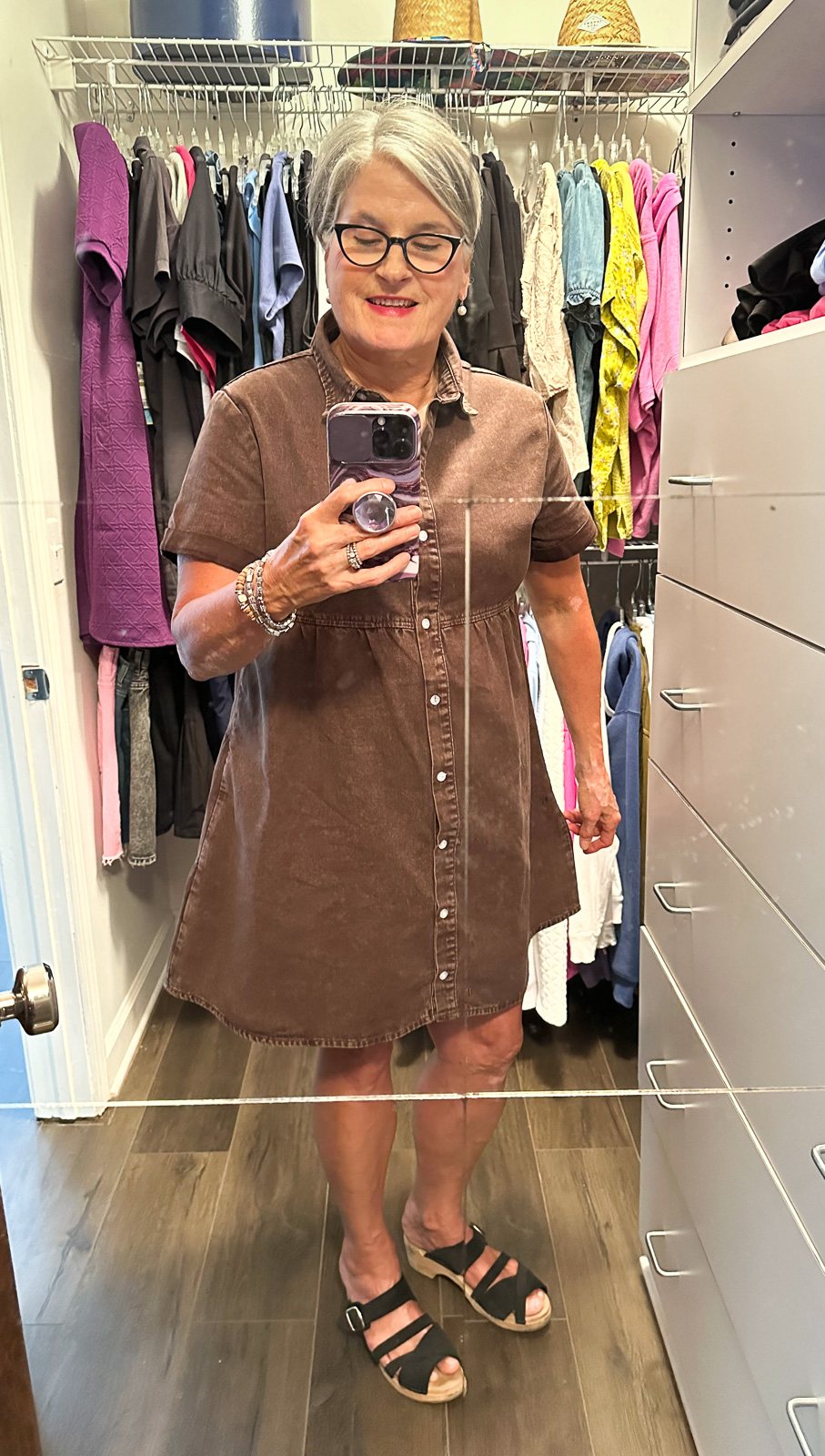 Amazon denim dress review
