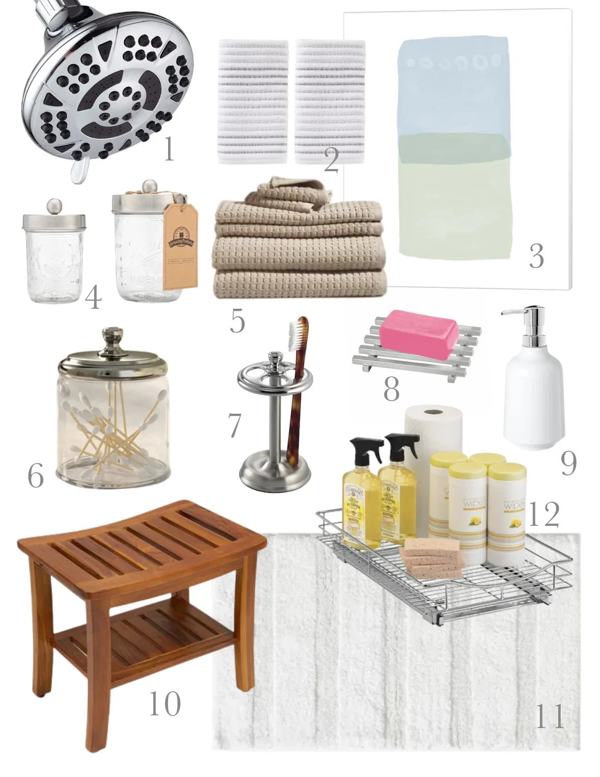 12 new finds from Wayfair for a bathroom