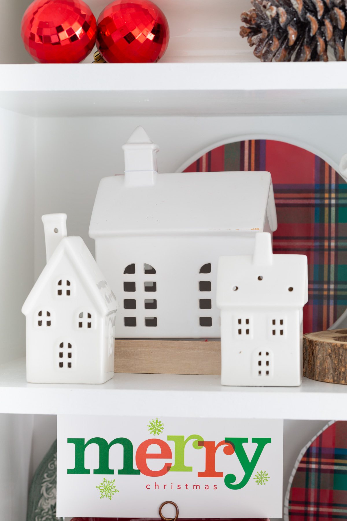 Styling a Tealight Village for Fall & Christmas