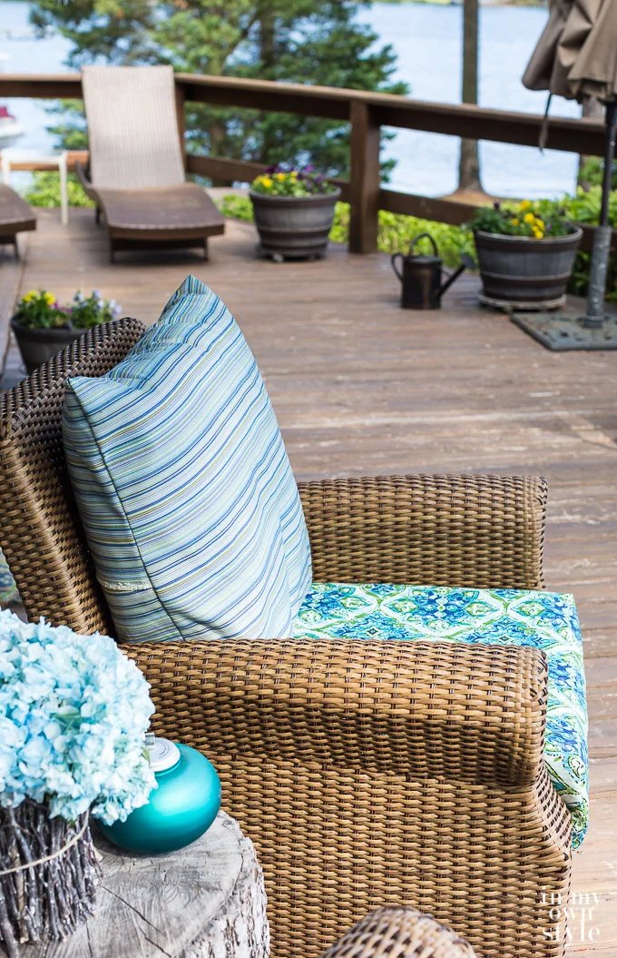 How to make outdoor chair cushions