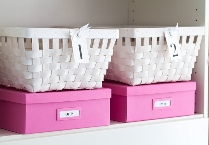 Book shelf organizing idea
