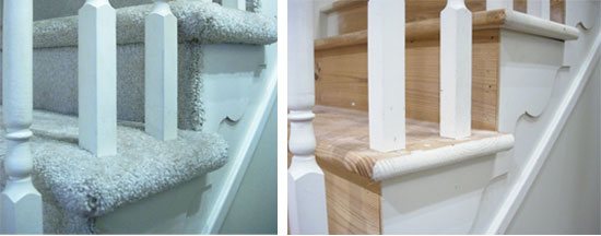 DIY Staircase Makeover from the kindness of my Husband