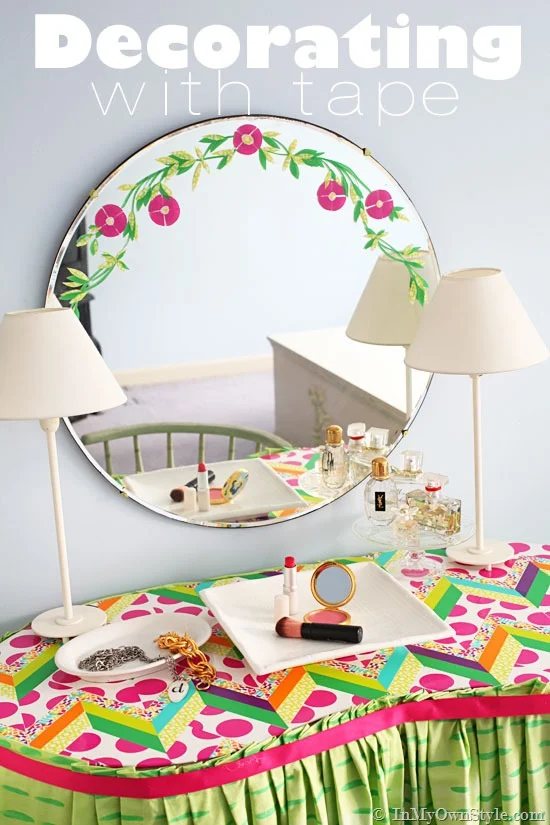 Tape It Up: Furniture Makeover