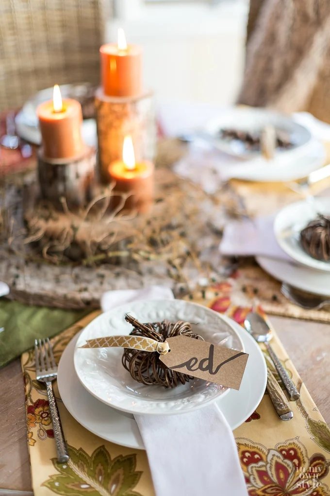26 Creative Thanksgiving Table Decor Ideas