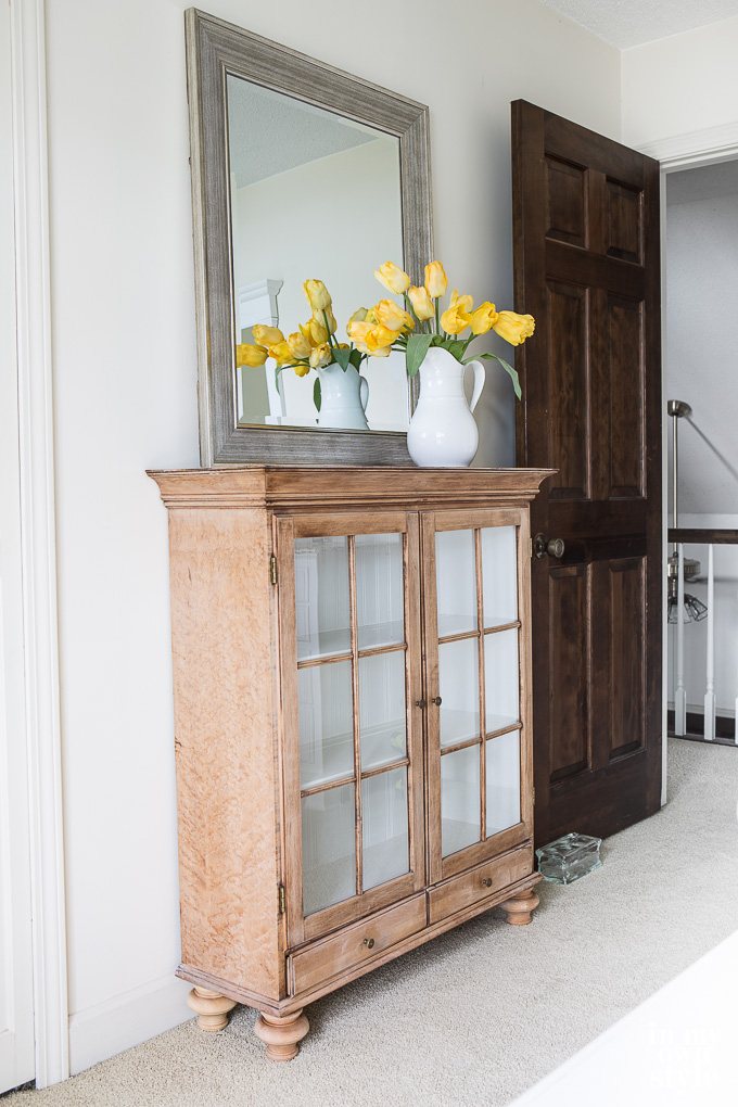 Glass block decorating and repurposing idea
