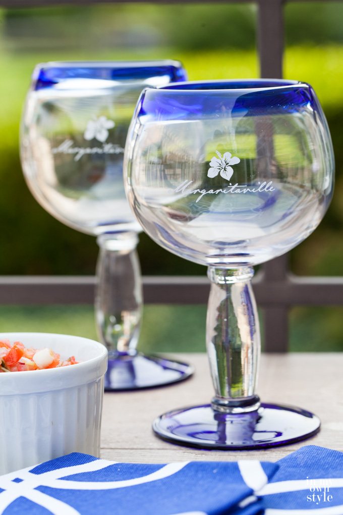 Margaritaville glasses