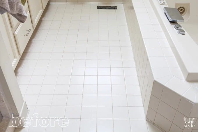 The Fast & Easy Way to Whiten Tile Grout