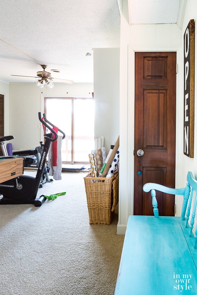 Game room makeover before images