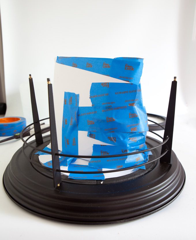 Painting tips for light fixtures