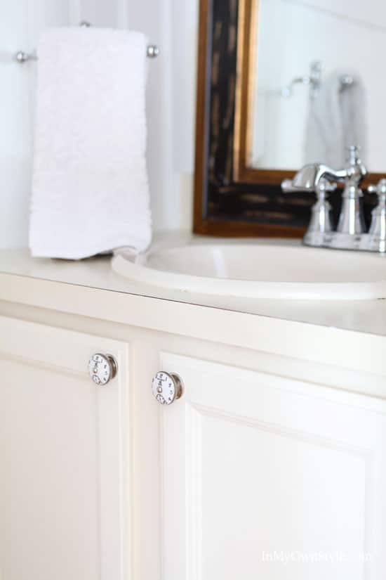 Cabinet knob installation tip