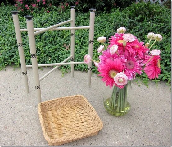Thrift Store Decorating – Side Table