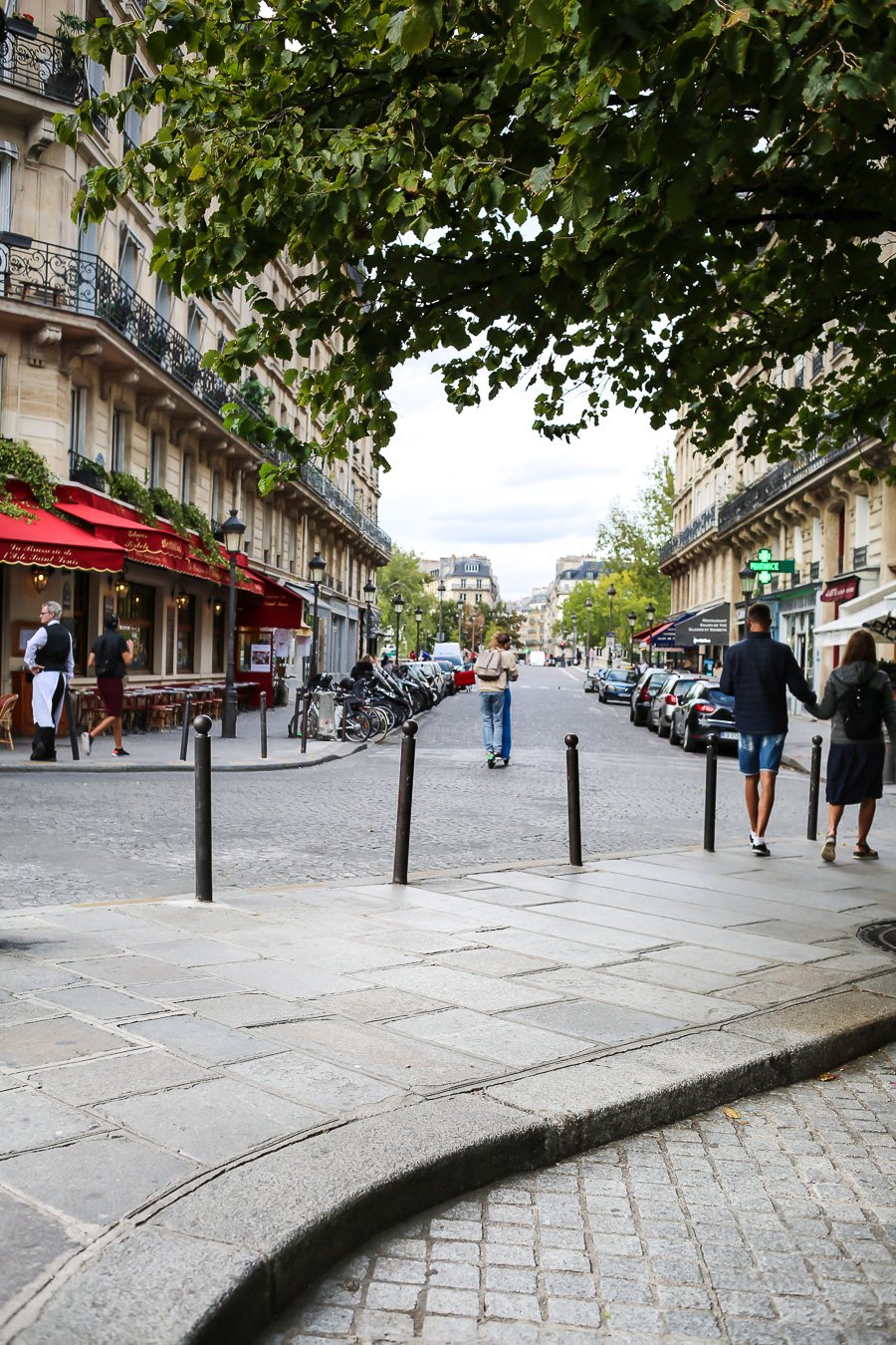 Cafe in the Marais in Paris